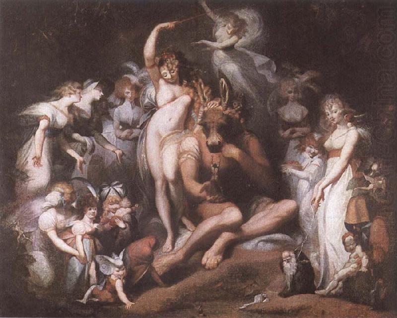 Titania and Bottom, Henry Fuseli